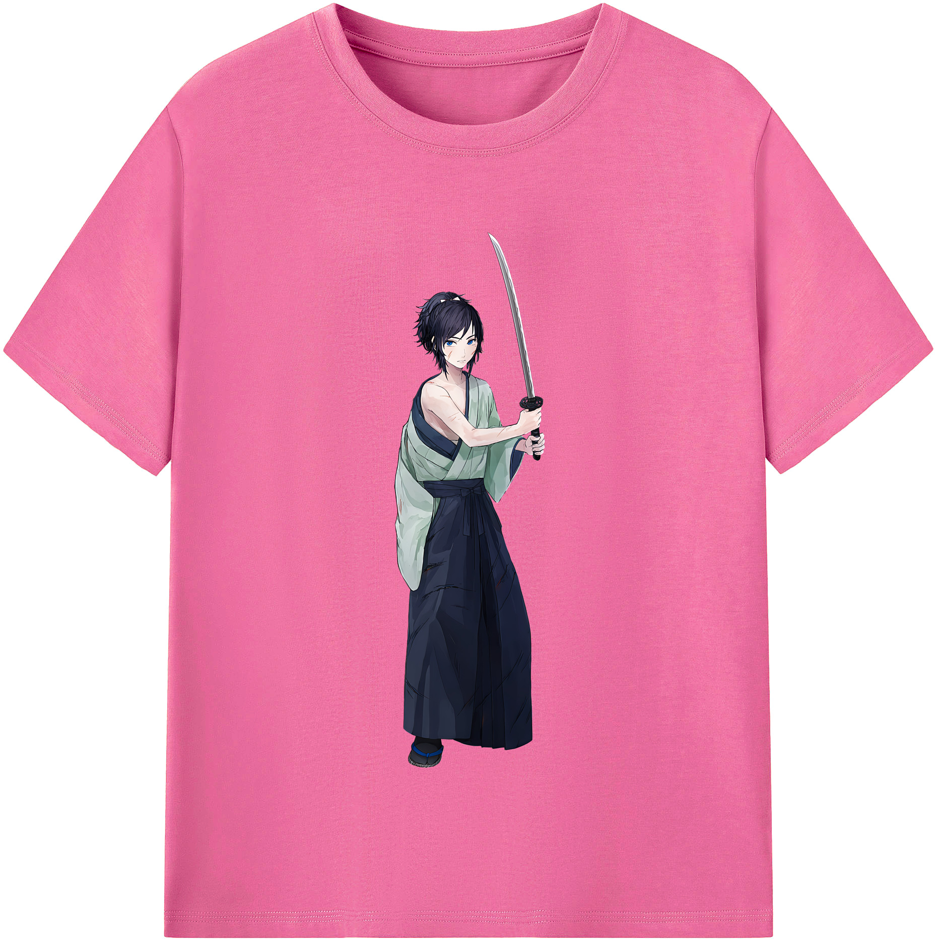 （画像用） 刀剣乱舞 Touken Ranbu レディースカジュアルプリントTシャツ（綿100％）